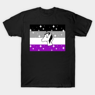 Asexual Sparkle Unicorn T-Shirt